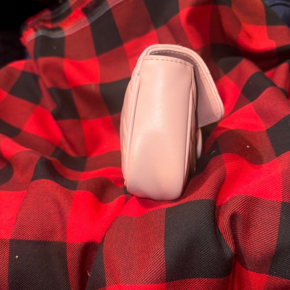 Gucci Calfskin Matelasse Monochrome GG Marmont Chain Belt Bag Perfect Pink - Picture 4 of 6